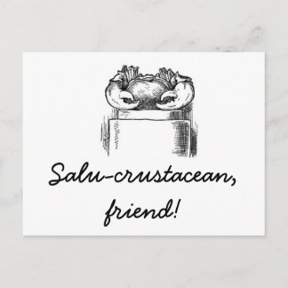 Salu-crustacean Vykort