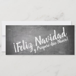Saludos De Navidad en La Pizarra