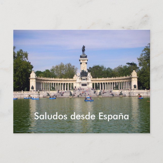 Saludos desde España 3 Vykort (Framsida)