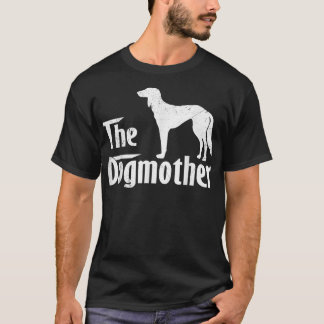 Saluki Älskare Gifts Hund Mors dag T Shirt