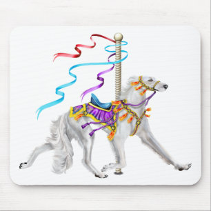 Saluki Carousel White Musmatta