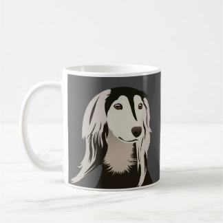 Saluki Hund Kaffemugg