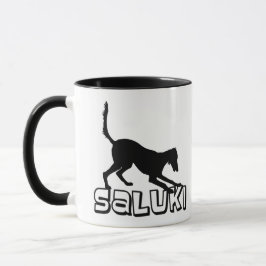 Saluki Hund Mugg