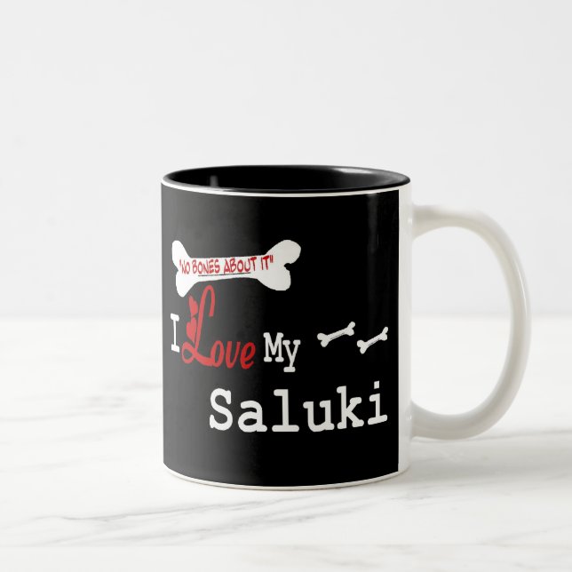 Saluki (I Kärlek) Mugg (Höger)