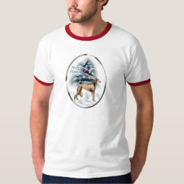 Saluki-julklappar Tee