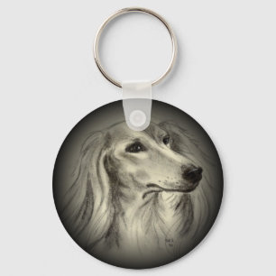 SALUKI Keychain Nyckelring