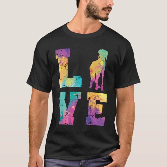 Saluki Love T Shirt (Framsida)