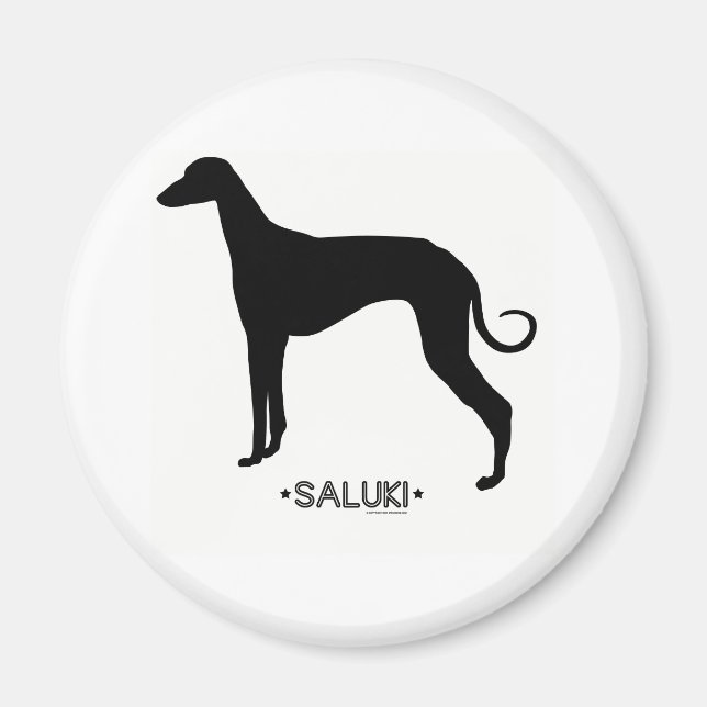 Saluki Magnet (Framsidan)