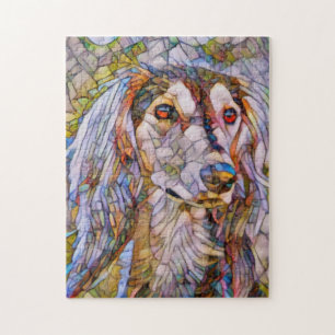 Saluki Painting Puzzle Pussel
