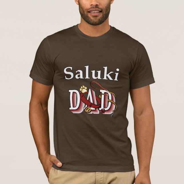 Saluki Pappa Gifts Tee (Framsida)
