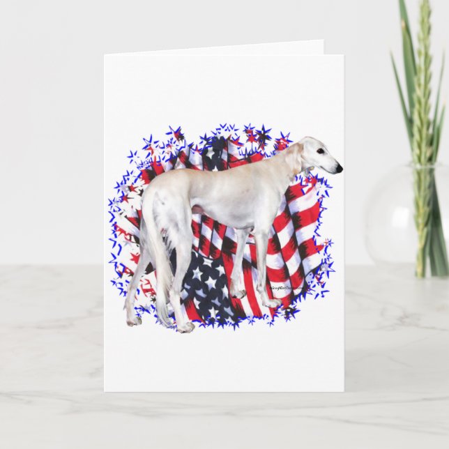 Saluki Patriot Kort (Framsida)