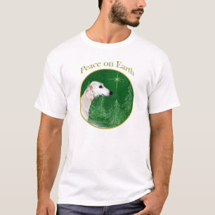Saluki Peace T Shirt