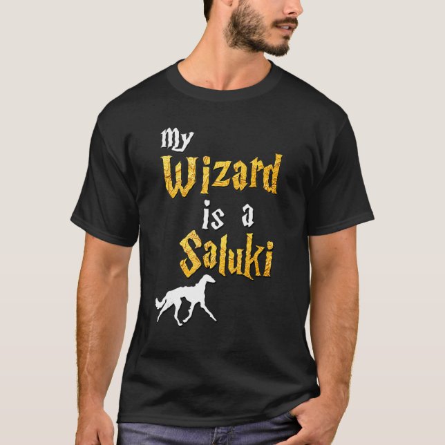 Saluki Saluki 1 T Shirt (Framsida)