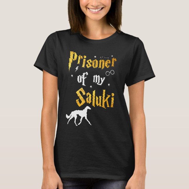 Saluki Saluki T Shirt (Framsida)