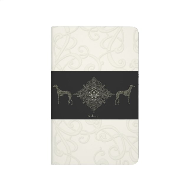 Saluki samling anteckningsbok (Framsidan)