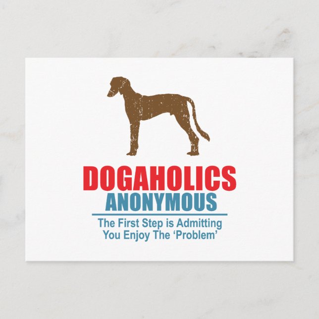 Saluki Vykort (Framsida)