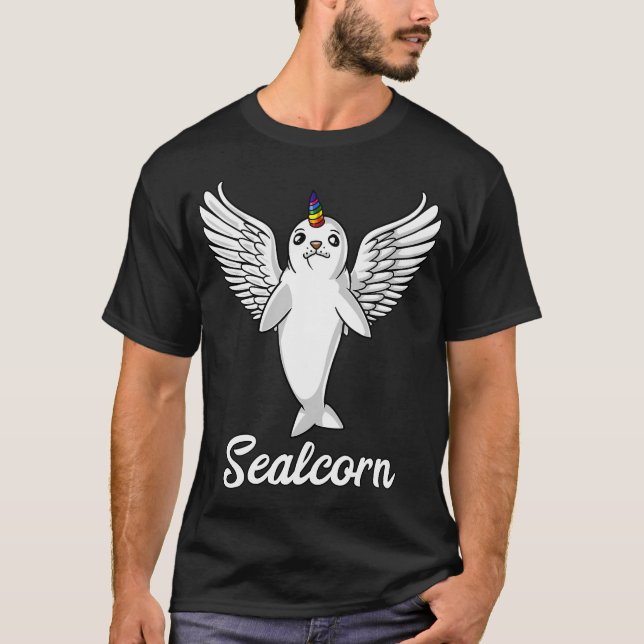 Sälunge av Grönlandssäl T Shirt (Framsida)