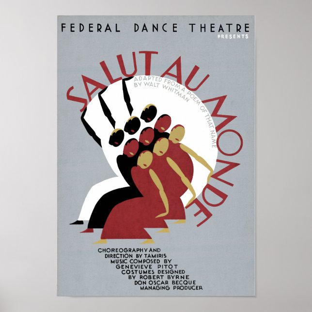 Salut Au Monde Poster (Framsidan)