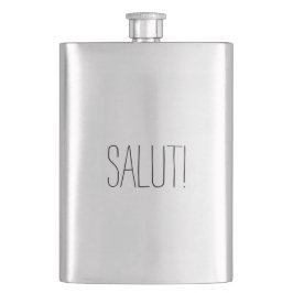 Salut Roligt Classy Snyggt Funny Classic Steel Fla Fickplunta