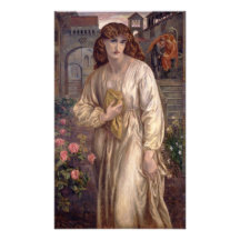Salutation av Beatrice av Dante Gabriel Rossetti