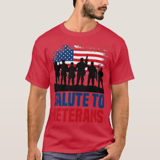 Salute till veteraner Honung 1 T Shirt