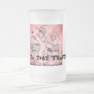 Salute to the frosty brew frostat ölglas