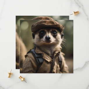 Saluting Silvester the Meerkat: A Veterans Tale Spara Datumet
