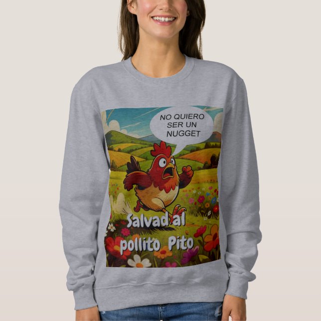 salvad al pollito pito t shirt (Framsida)