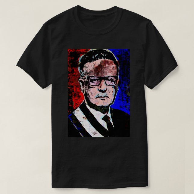Salvador Allende Gossens T Shirt (Design framsida)