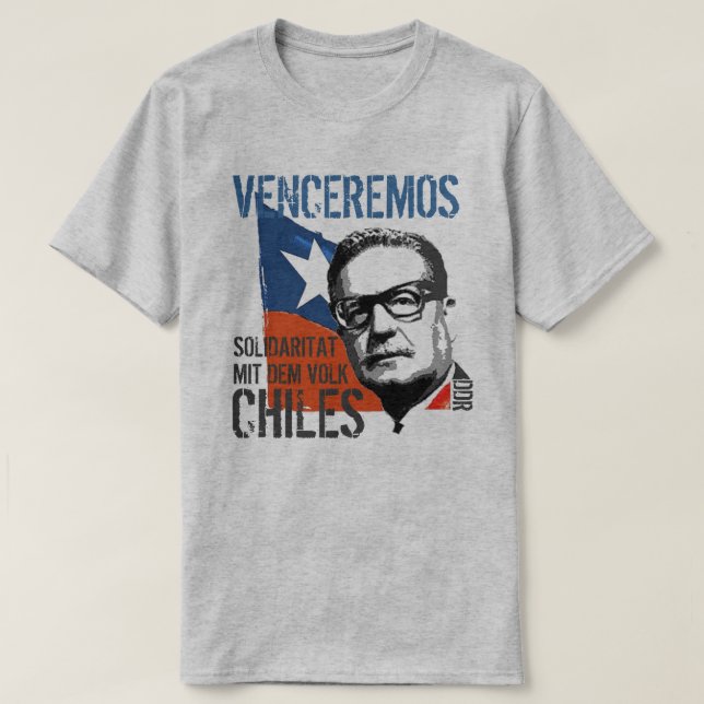 SALVADOR ALLENDE TEE SHIRT (Design framsida)