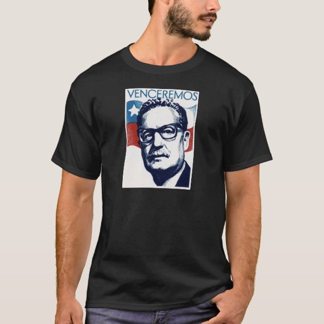 Salvador Allende - Venceremos T-shirt (Framsida)