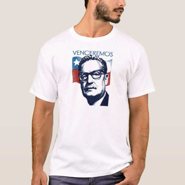 Salvador Allende - Venceremos Tee (Framsida)