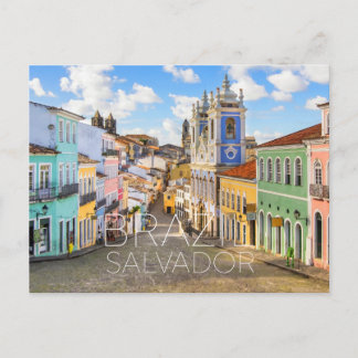 Salvador, Brasil Reseskickkort Vykort