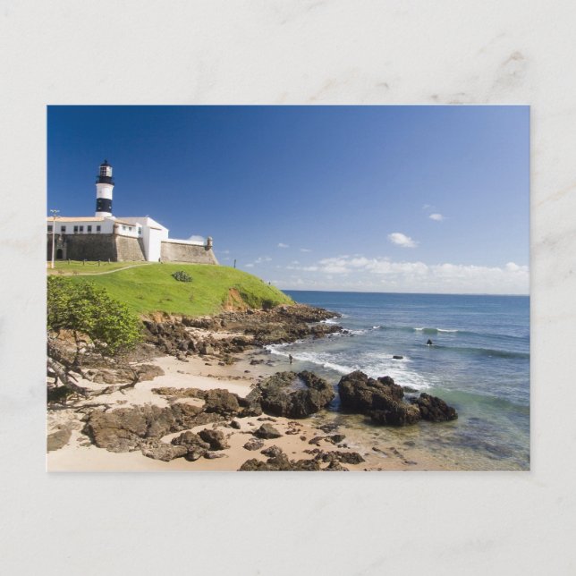 Salvador, Brasilien Porto da Barra och Vykort (Framsida)