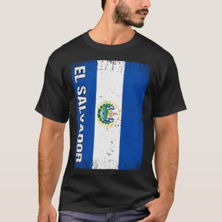 Salvador Flagga El Salvador T Shirt
