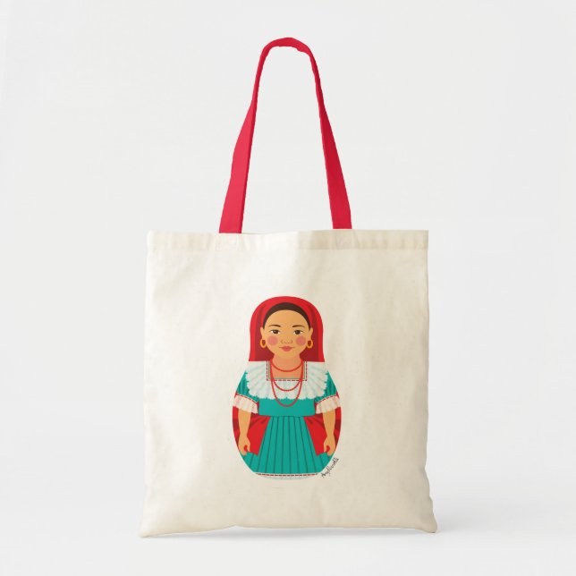 Salvador Matryoshka Bag Tygkasse (Framsidan)