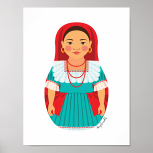 Salvador Matryoshka Poster