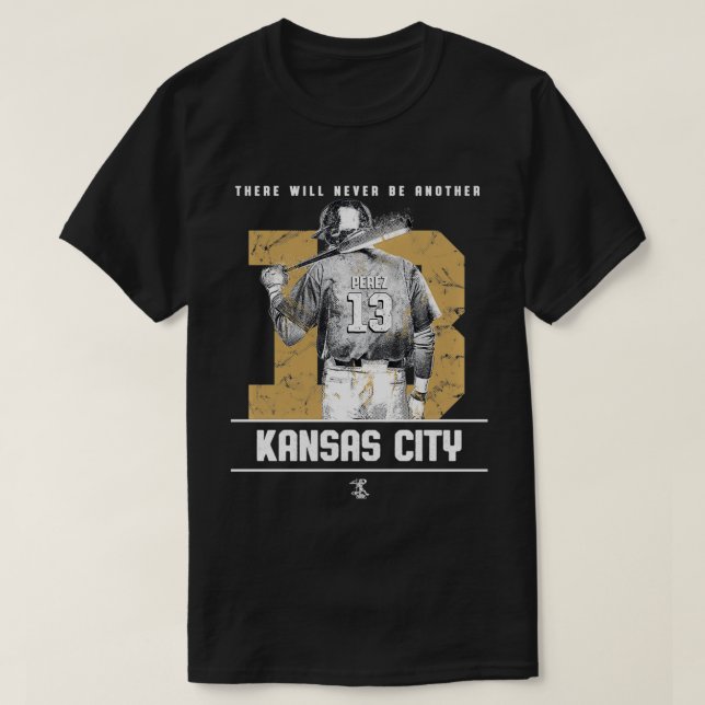 Salvador Perez! Det kommer aldrig att finnas något T Shirt (Design framsida)