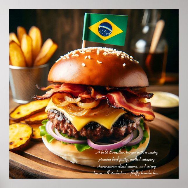 Salvador Samba Burger Sensation Poster (Framsidan)