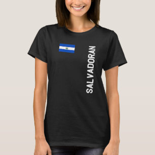 Salvadoransk flagga och El Salvador-rötter T Shirt
