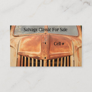 Salvage Classic lastbil Visitkort