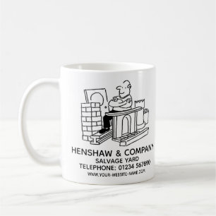 Salvage Yard Business Promotional Coffee Mugg