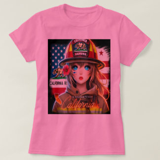 SALVAJES INCENDIOS EN LOS ANGELES CALIFORNIA T SHIRT