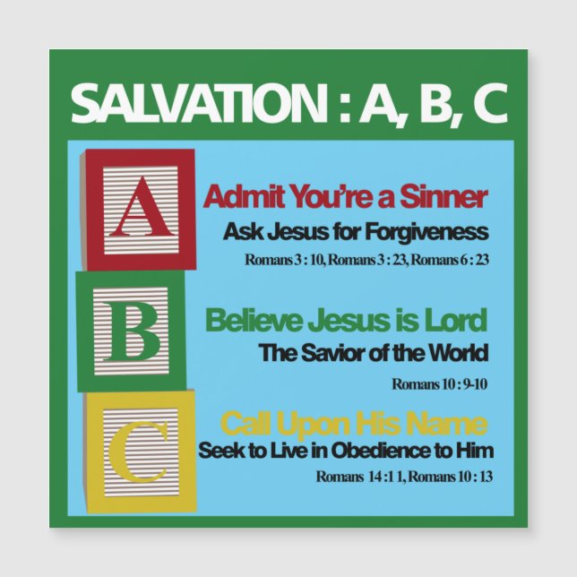 Salvation ABC (Framsida)