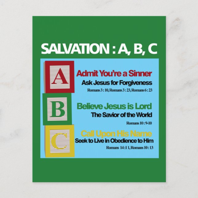 Salvation ABC (Framsida)