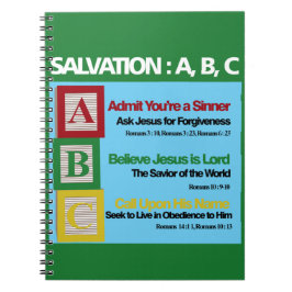 Salvation ABC Anteckningsbok