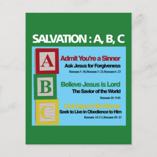 Salvation ABC Flygblad
