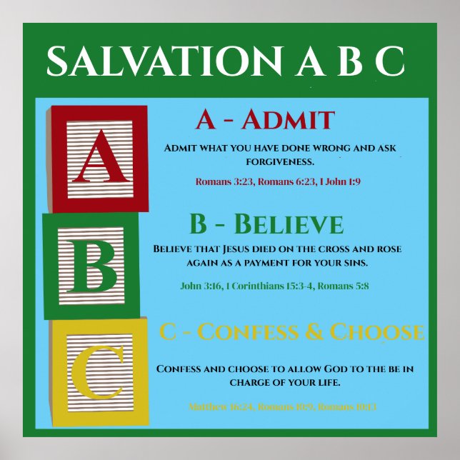 Salvation abc poster (Framsidan)