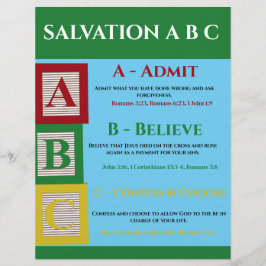 Salvation abc reklamblad