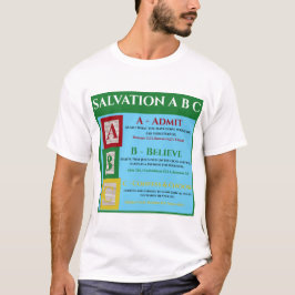Salvation abc t shirt